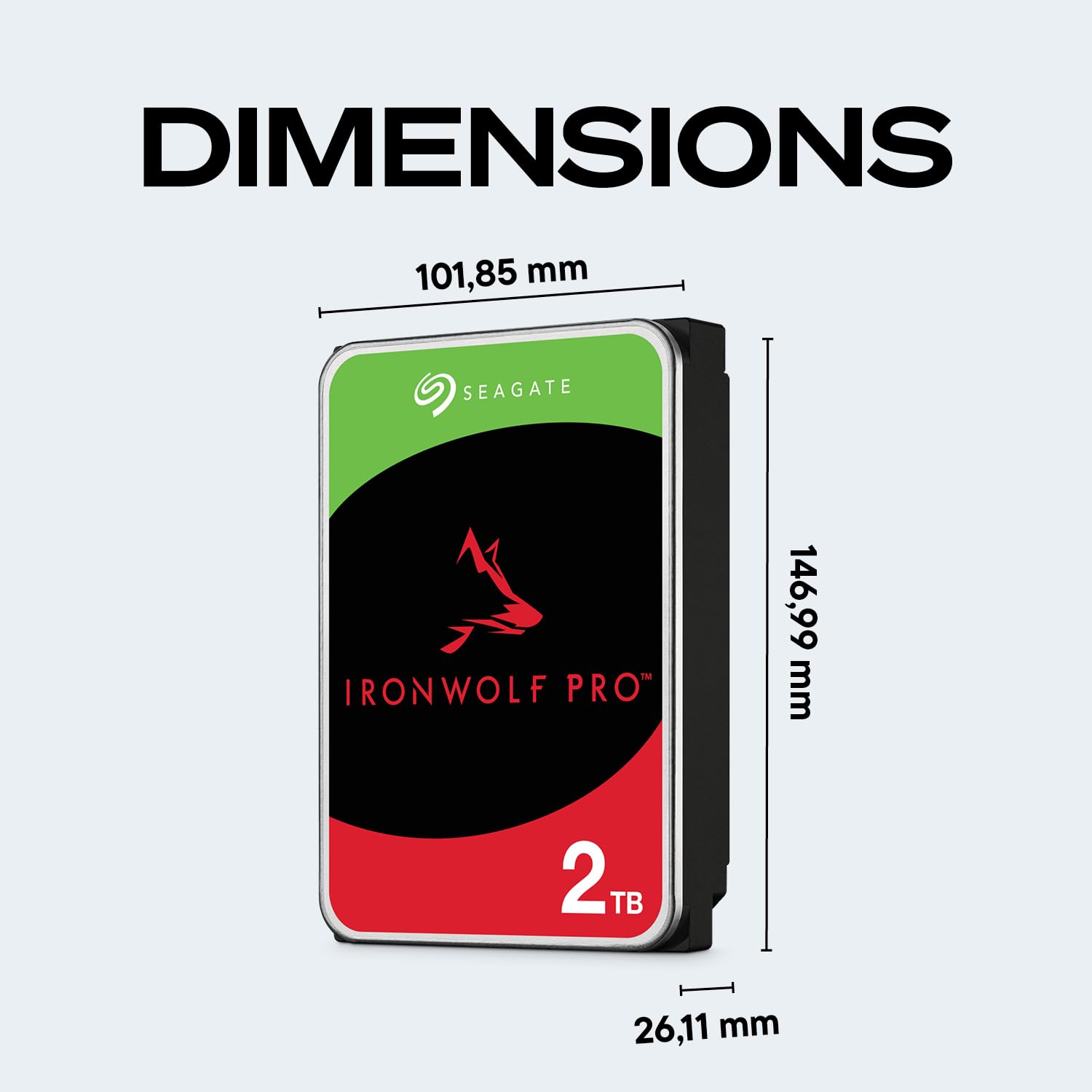 【ほぼ未使用】Seagate IronWolf 2TB NAS用HDD Amazon.com: Seagate IronWolf Pro, 2 TB, Enterprise NAS Internal